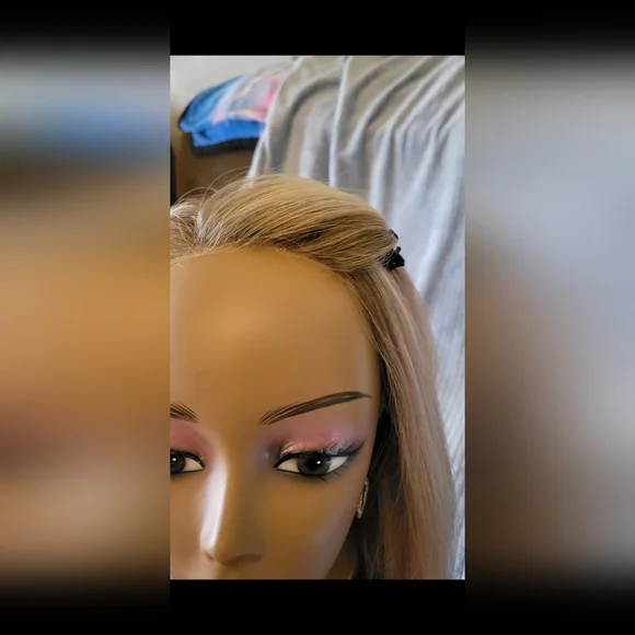 Blonde HUMAN Hair Wig by Uniwigs - Picture 7 of 16
